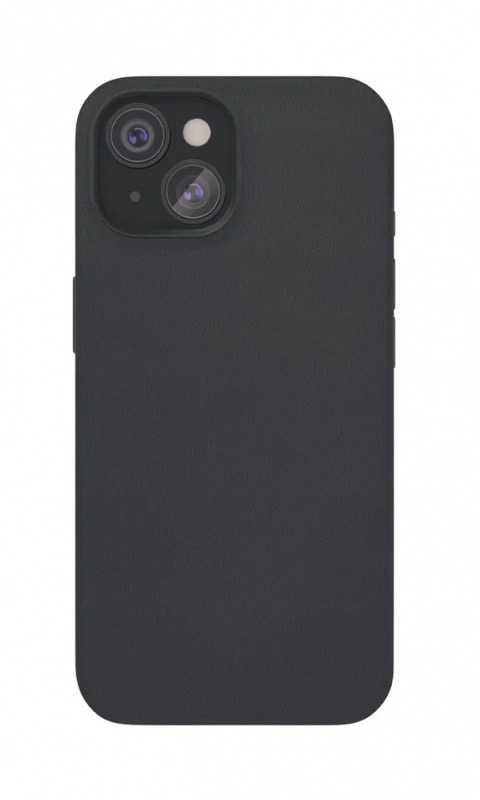 Чехол защитный &quot;vlp&quot; Ecopelle Case с MagSafe для iPhone 15, черный