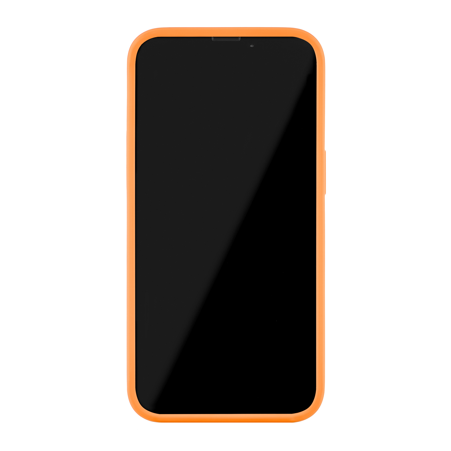 Touch Mag Сase  (Liquid silicone) for iPhone 13 Pro MagSafe Compatible. Магнитная упаковка, оранжевый