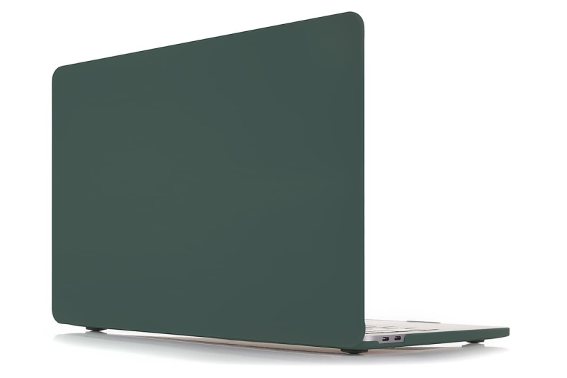 Чехол защитный &quot;vlp&quot; Plastic Case для MacBook Pro 16'' 2019-2020, темно-зеленый