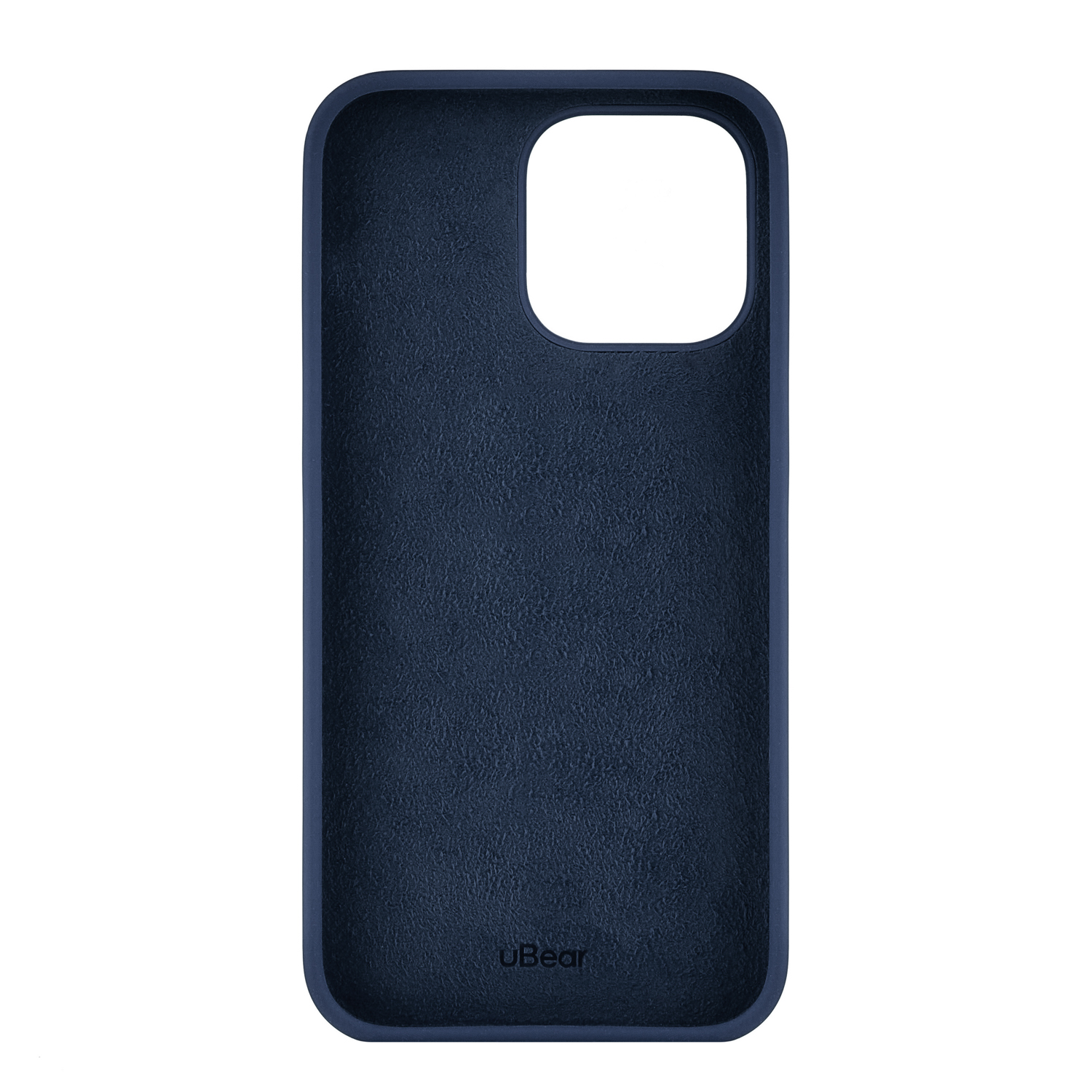 Чехол защитный uBear Touch Case для  iPhone 14 Pro Max, силикон, софт-тач, тёмно-синий