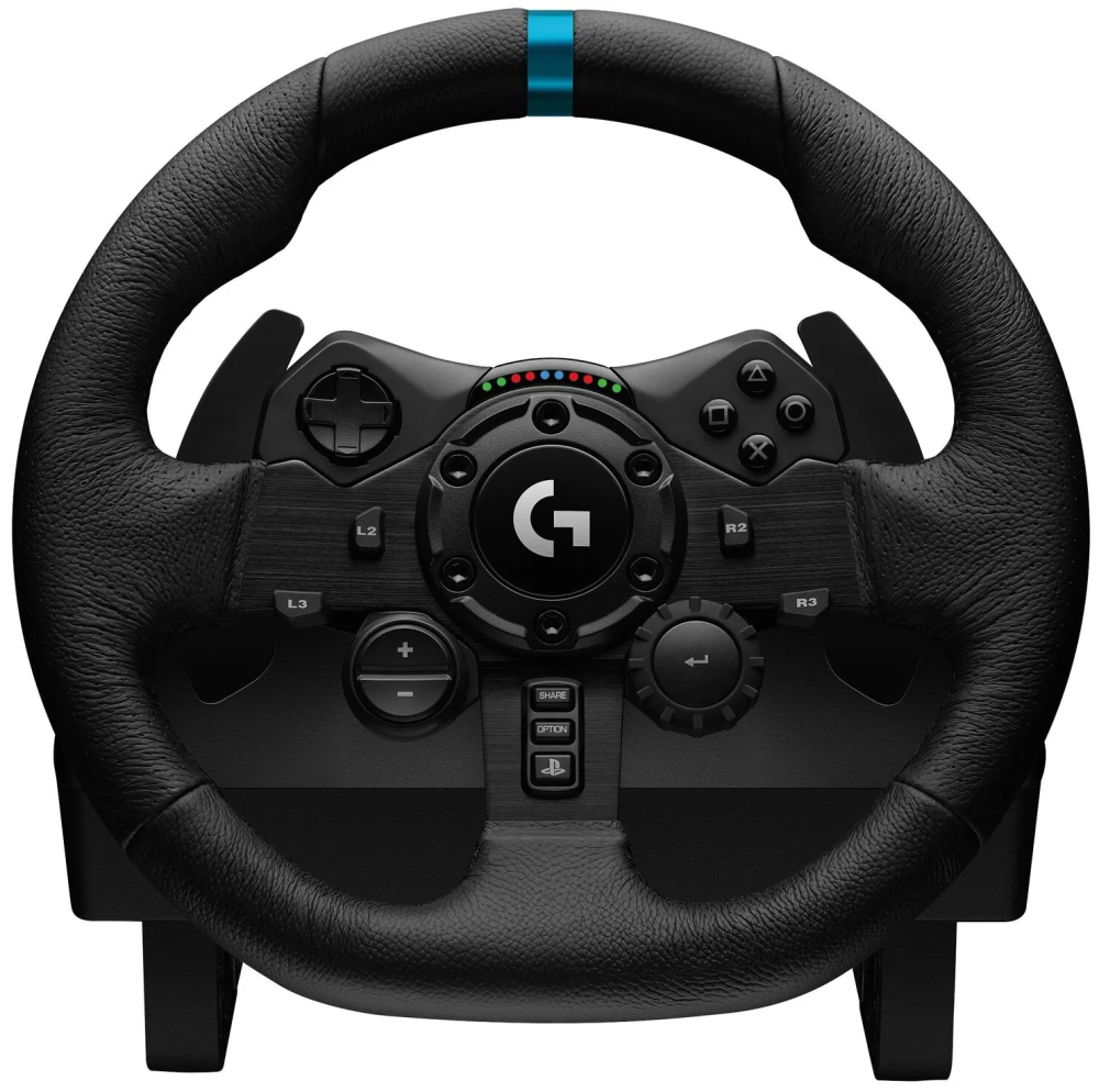 Руль Logitech G923, чёрный