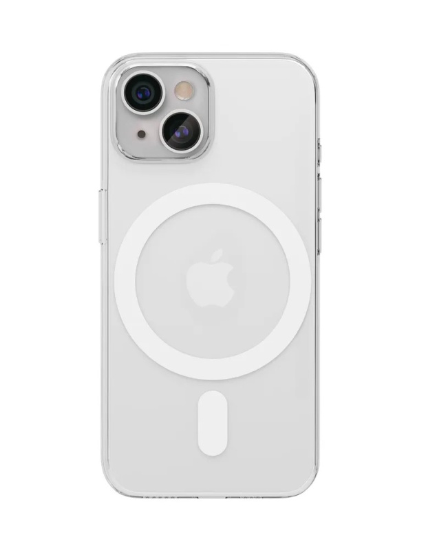Чехол защитный &quot;vlp&quot; Crystal case с MagSafe для iPhone 14Plus/15Plus, прозрачный