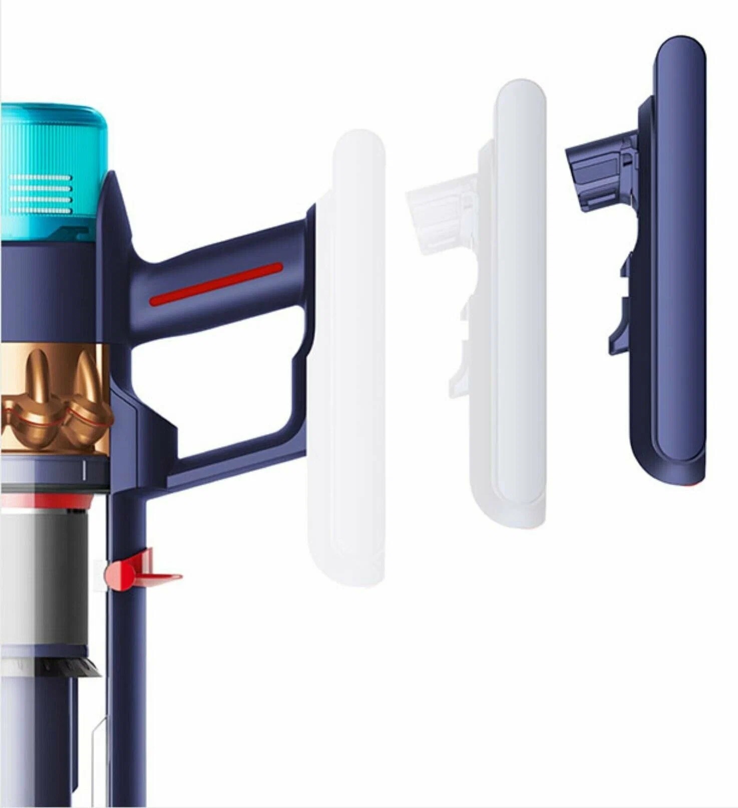 Dyson Gen5 Detect Absolute, Copper/Blue