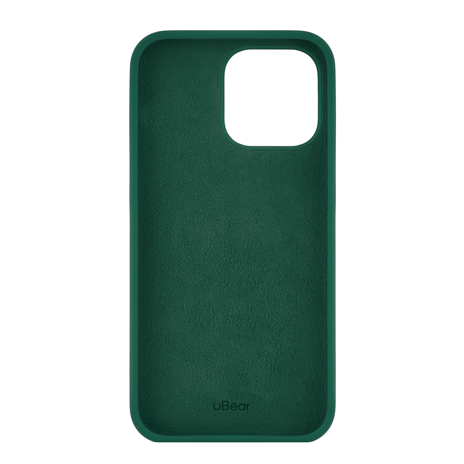 Чехол защитный uBear Touch Case для  iPhone 14 Pro Max, силикон, софт-тач, зелёный