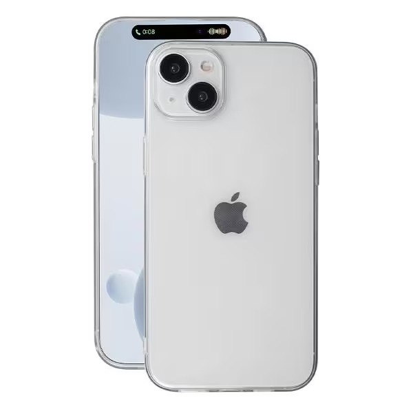Чехол Gel Case для Apple iPhone 15, прозрачный, Deppa