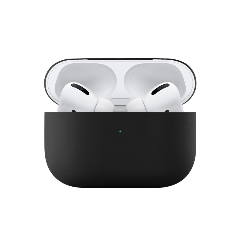 Ультратонкий силиконовый чехол Touch Case for AirPods Pro (всего 0,8 мм), чёрный