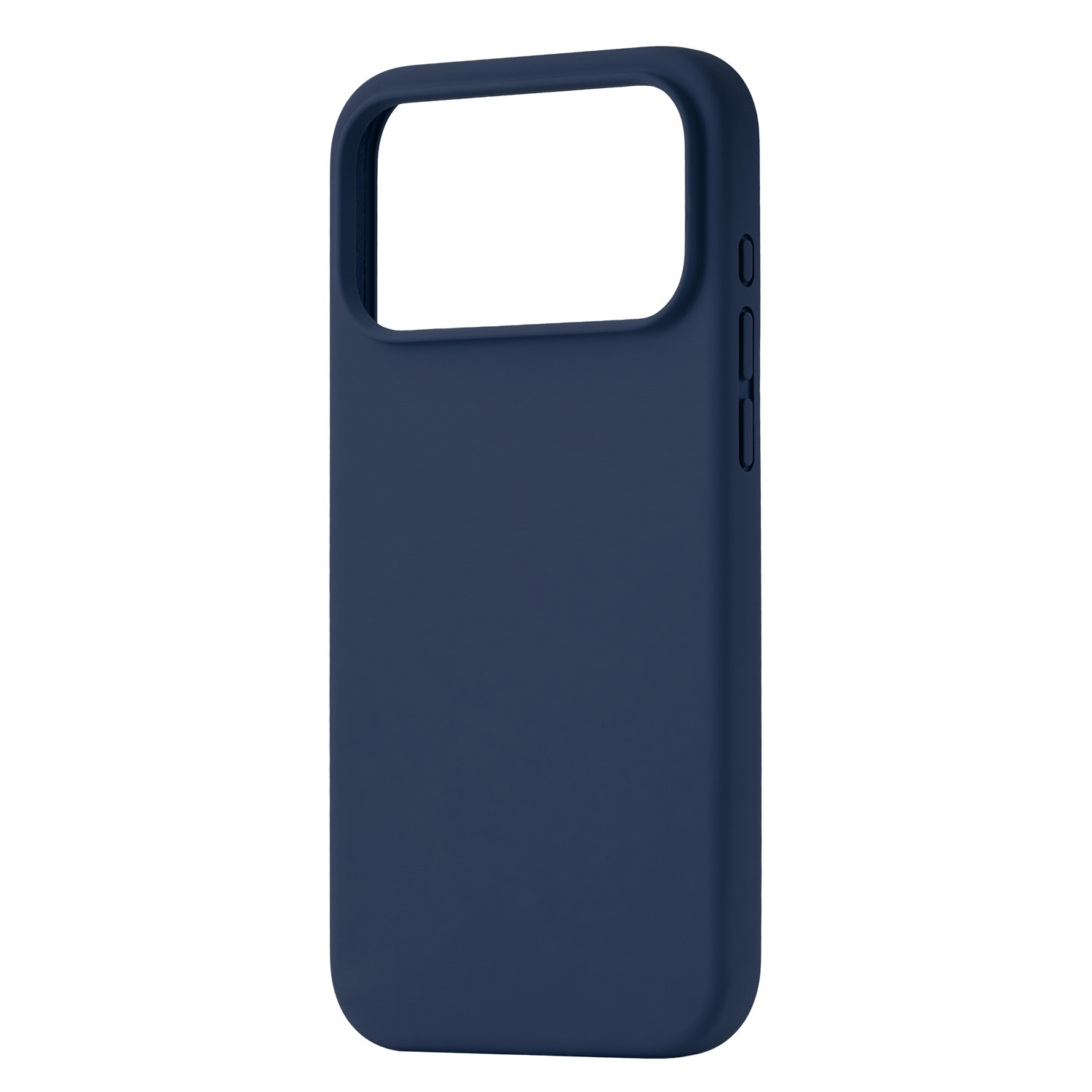 На фото изображено Чехол защитный uBear Touch Mag Case для iPhone 17 Pro Max, MagSafe, темно-синий
