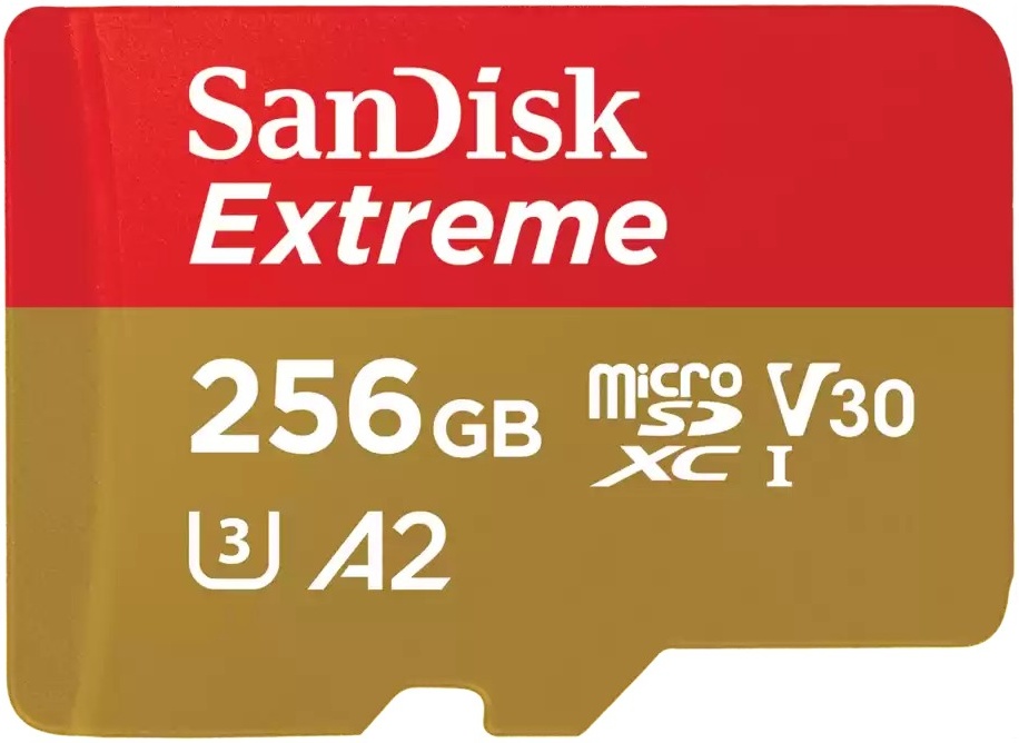 Карта памяти SanDisk Extreme 256GB