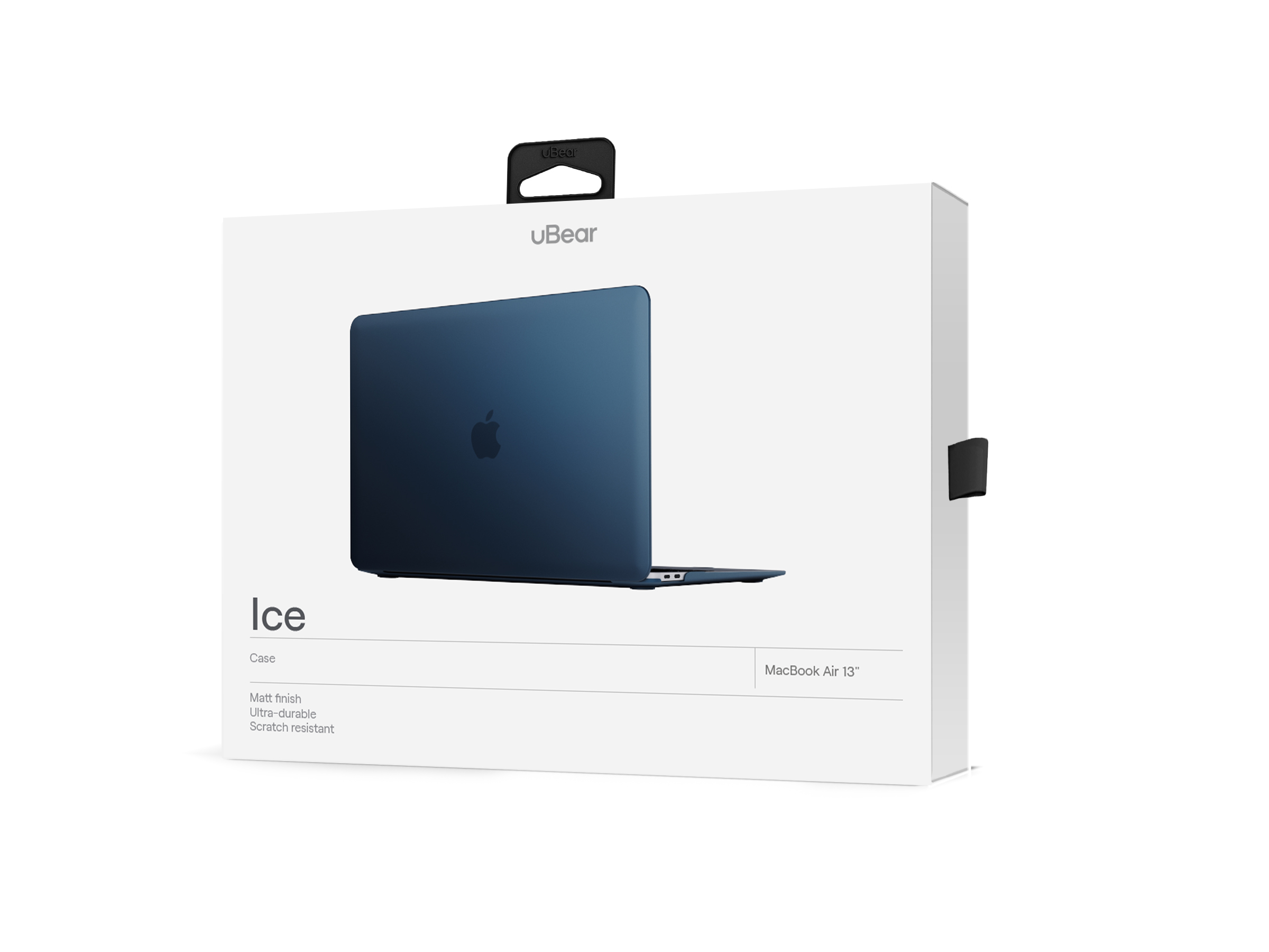 Чехол защитный, uBear Ice Case для MacBook Air 13 (2019, 2020), синий