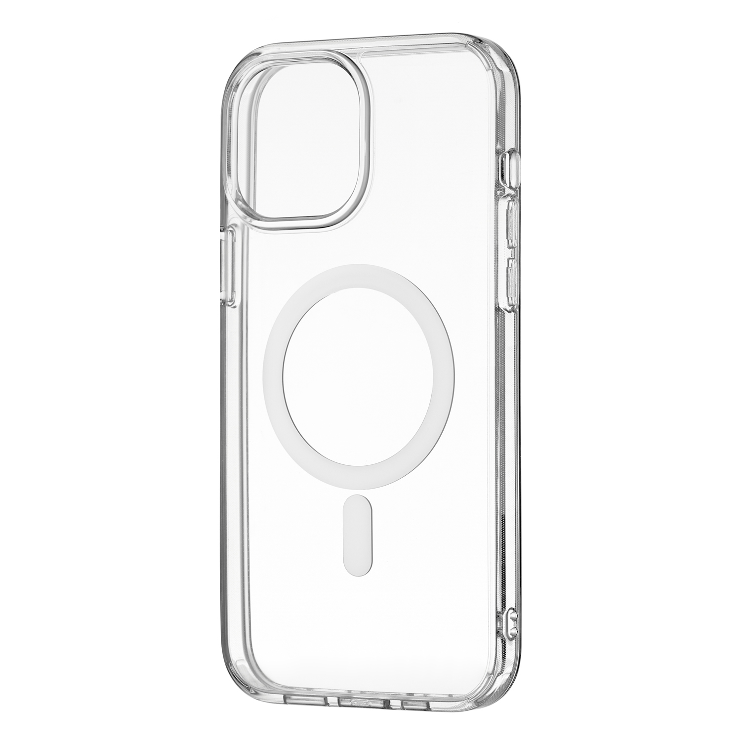 Real Mag  Case for iPhone 13 Pro Max  PC+TPU MagSafe Compatible. Магнитная упаковка, прозрачный