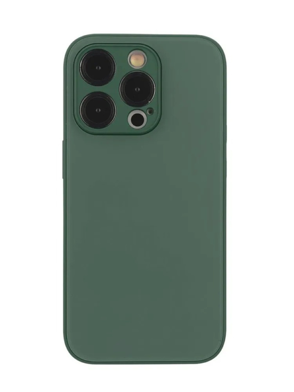 Чехол защитный &quot;vlp&quot; Glaze Case с MagSafe для iPhone 15 ProMax, темно-зеленый
