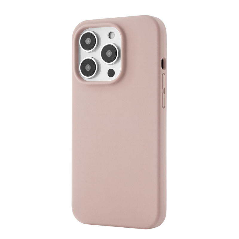 Чехол защитный uBear Touch Mag Case для  iPhone 14 Pro, MagSafe совместимый, силикон, софт-тач, розовый