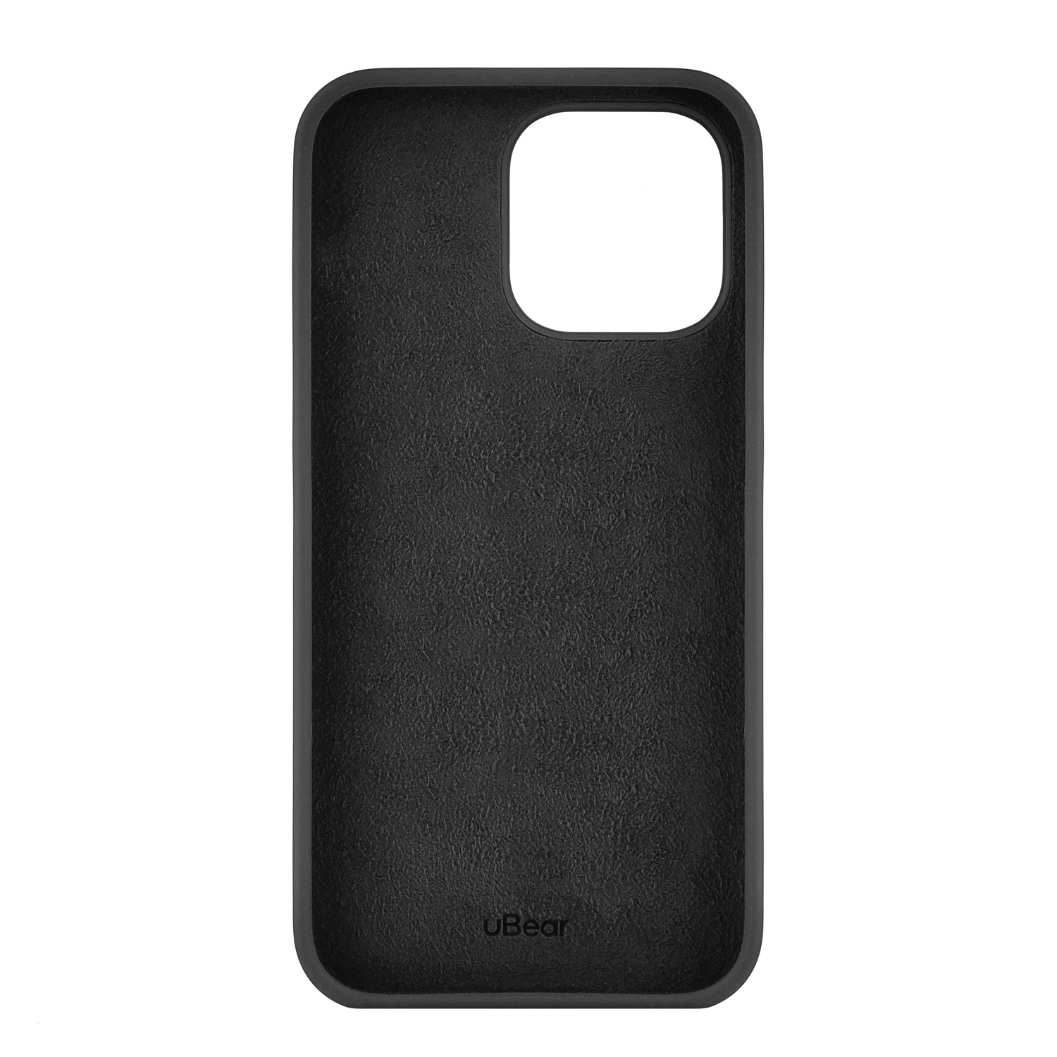 Чехол защитный uBear Touch Case для  iPhone 14 Pro Max, силикон, софт-тач, чёрный