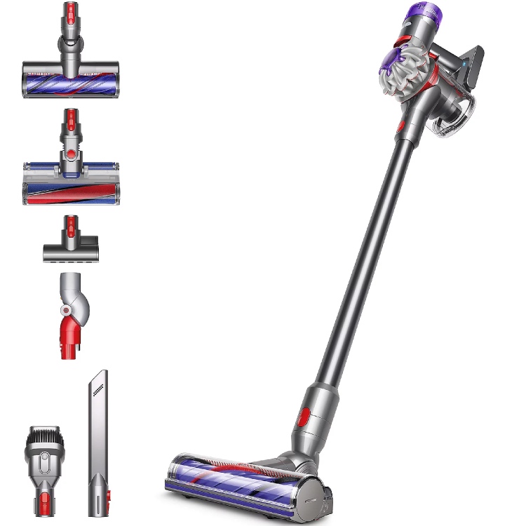 Dyson V8 Absolute, Silver/Nickel