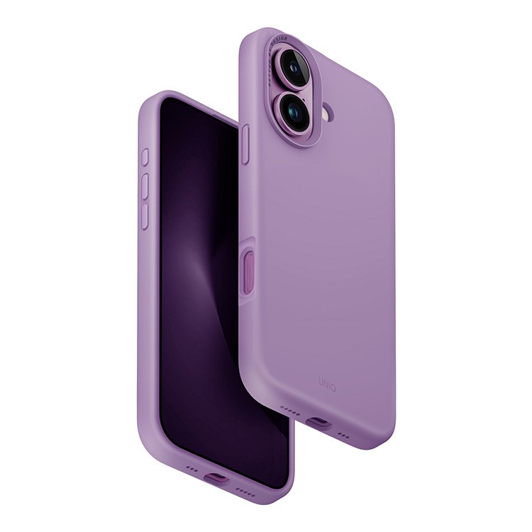 Uniq для iPhone 16 чехол LINO Grape Pink (Magsafe)