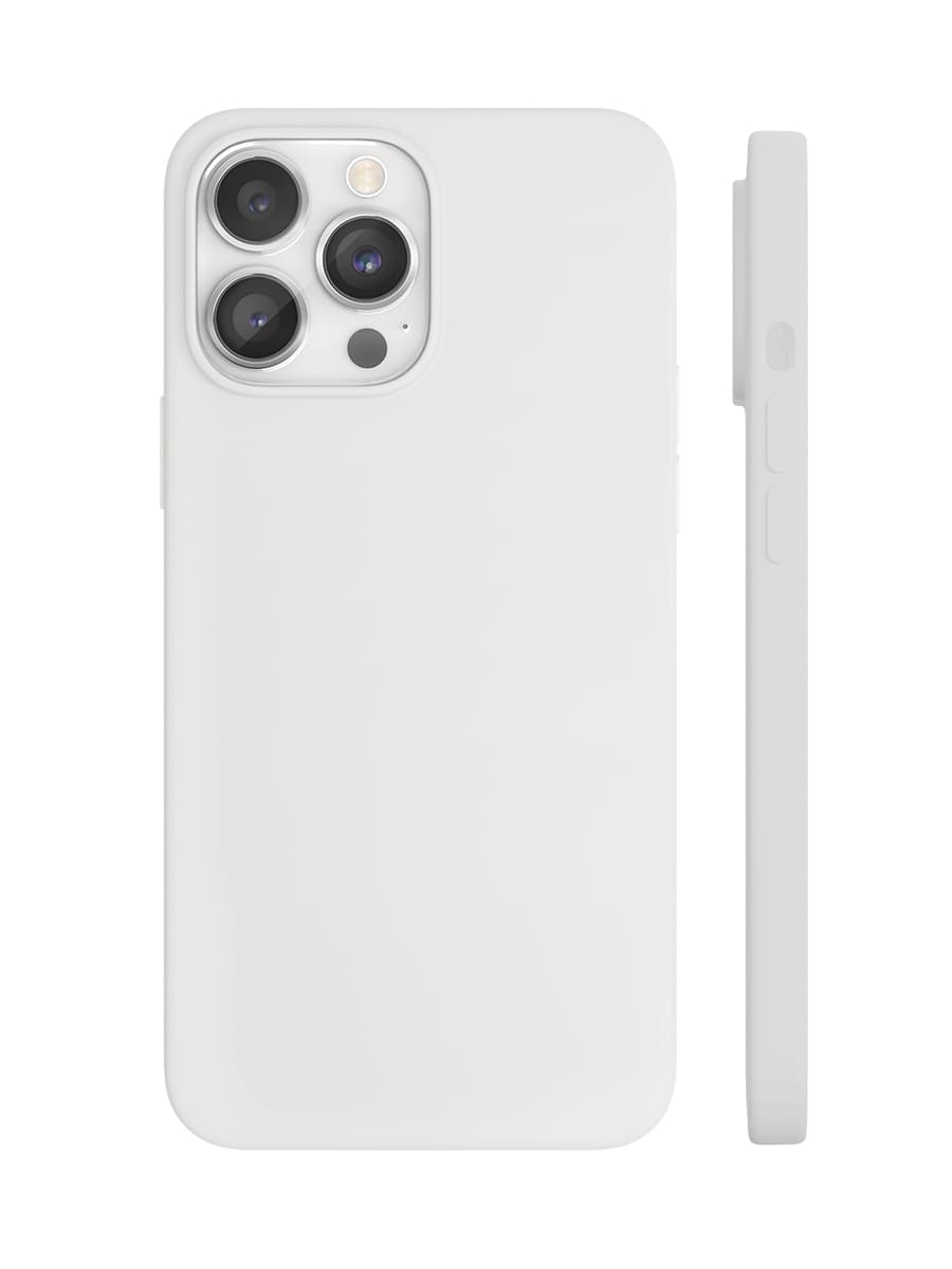 Чехол защитный "vlp" Silicone case с MagSafe для iPhone 14 Pro, белый