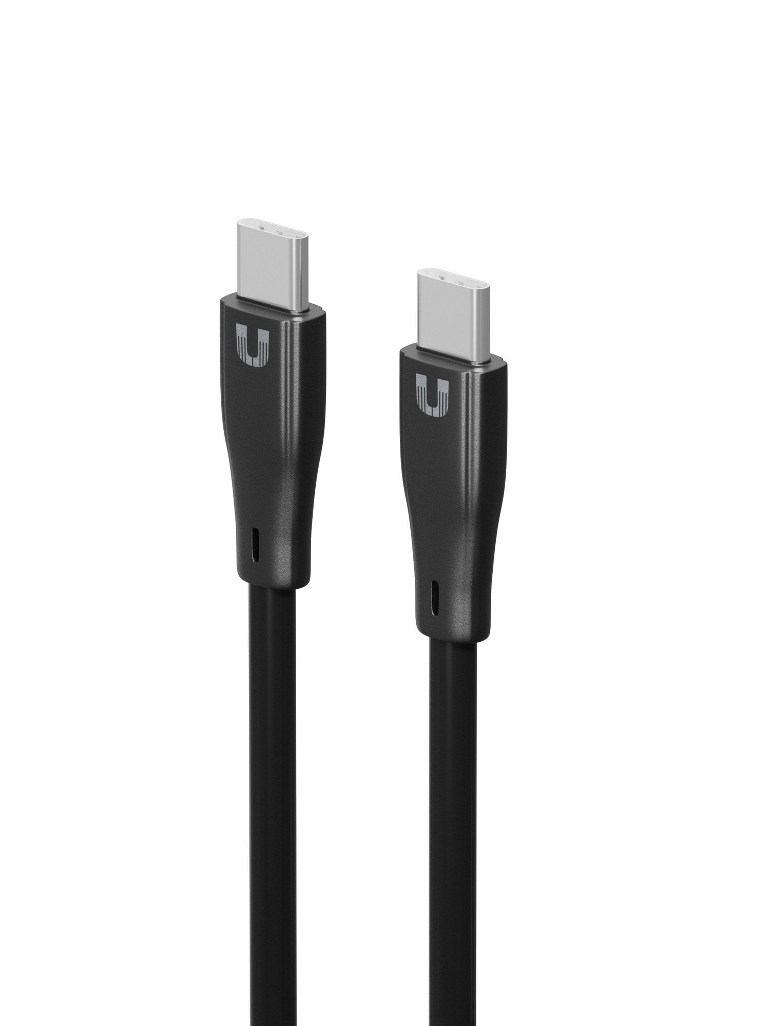 Дата-кабель Uzay USB C - USB C, 1.2м, черный