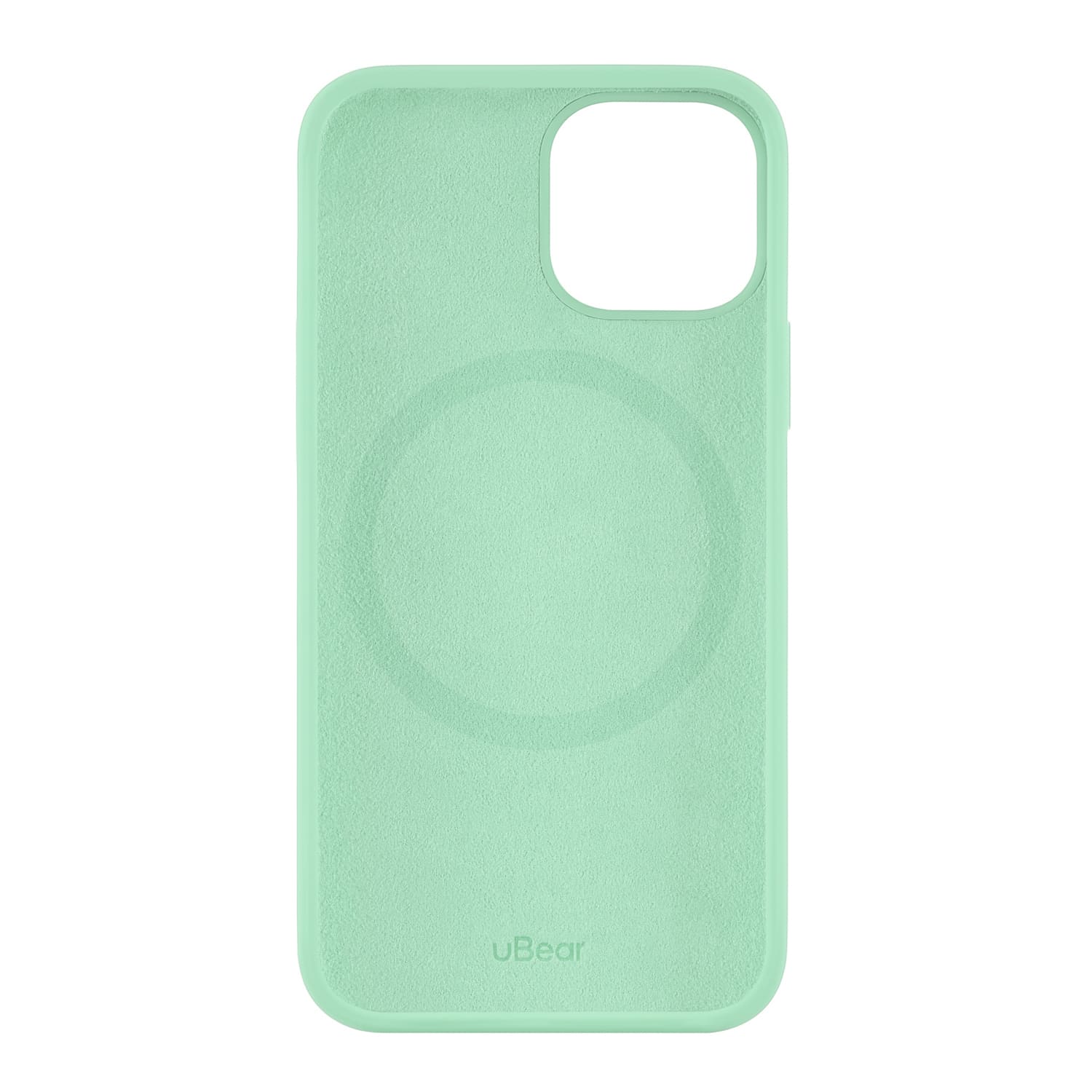 Touch Mag Сase (Liquid silicone) for iPhone 13 MagSafe Compatible. Магнитная упаковка, зелёный