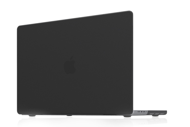 Чехол защитный "vlp" Plastic Case для MacBook Pro 16'' 2021, черный