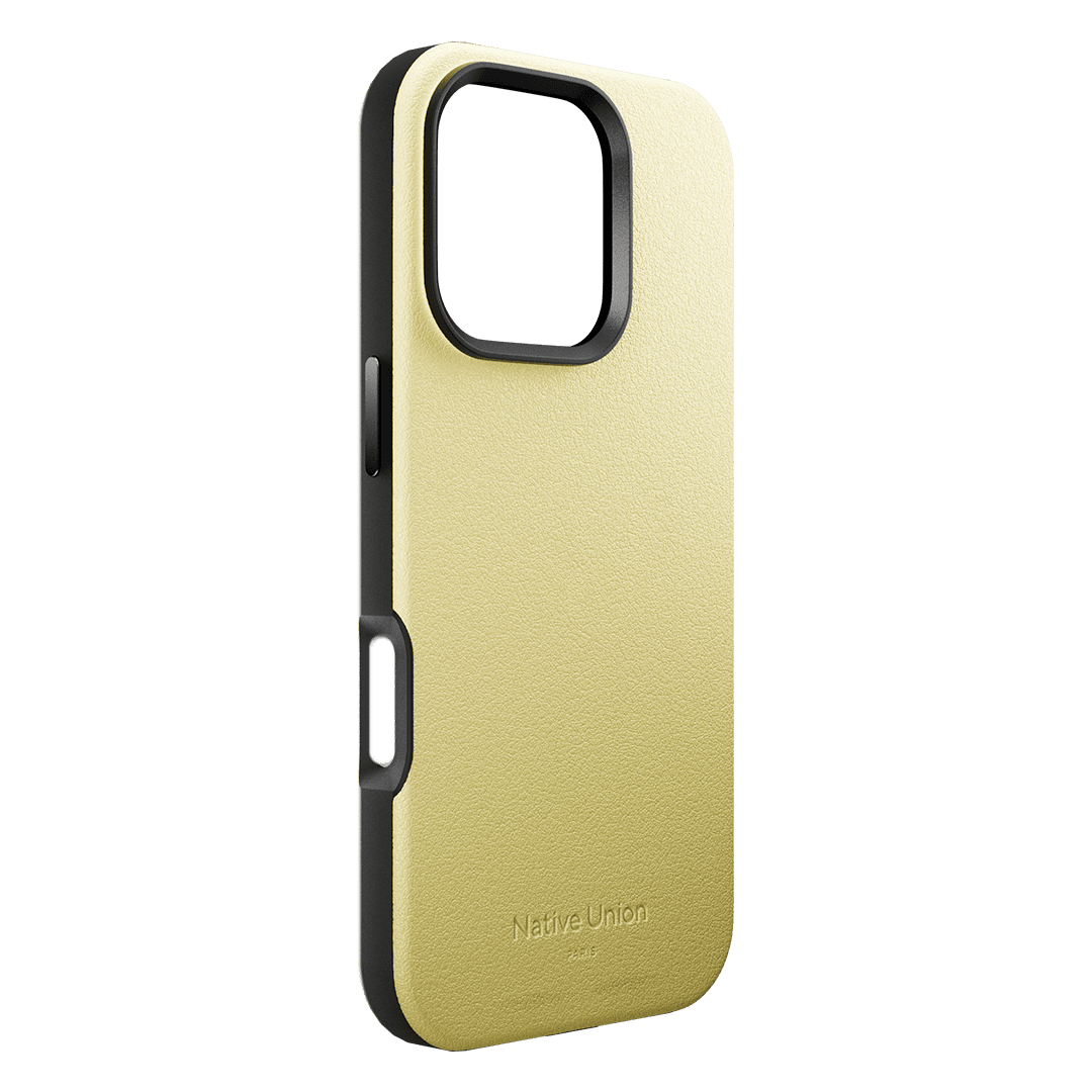 ACTIVE CASE FOR IPHONE 16 PRO MAX LEMON, чехол защитный для iPhone 16 PRO MAX, цвет: лимон