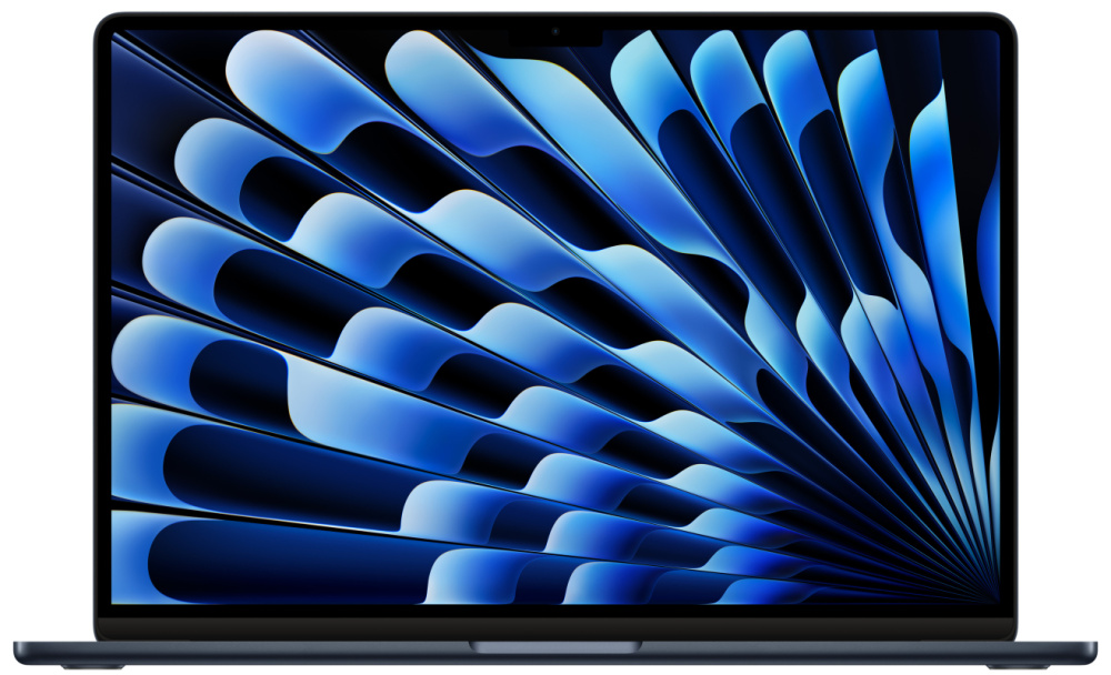Apple MacBook Air 15&quot; (M3, 8C / 10C, 2024) 8 ГБ, 256 ГБ SSD, Полуночный черный