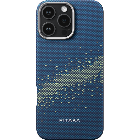 Чехол Pitaka StarPeak Tactile Woven case для iPhone 16 Pro , Milky Way Galaxy