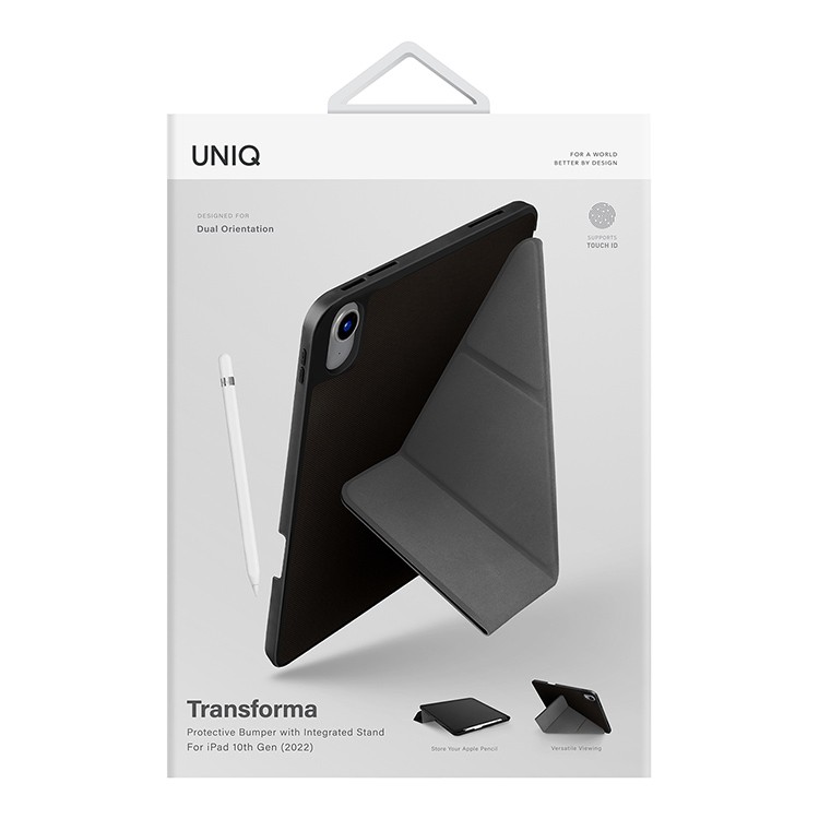 Чехол Uniq Transforma для iPad 10th Gen, черный