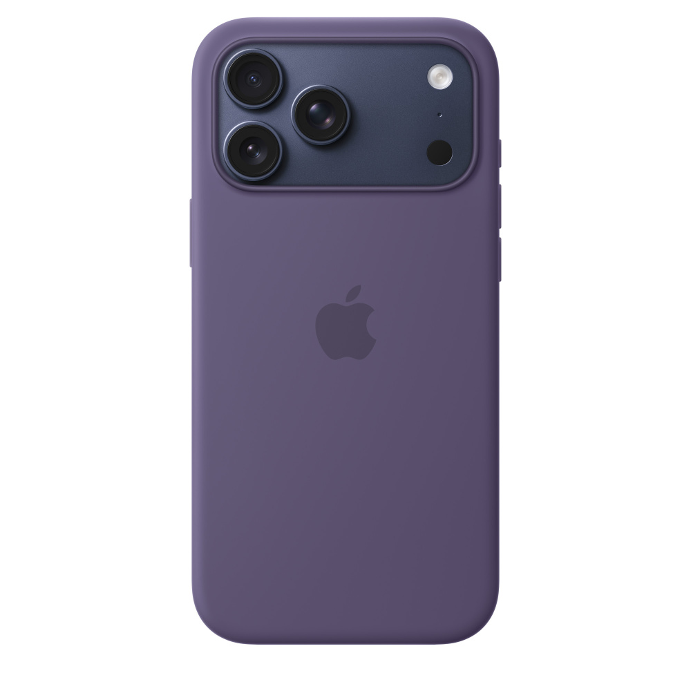 Фото Чехол защитный Apple Silicone Case with MagSafe для iPhone 17 Pro Max, фиолетовый Фото Чехол защитный Apple Silicone Case with MagSafe для iPhone 17 Pro Max, фиолетовый