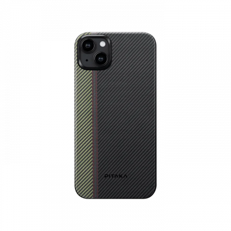Чехол Pitaka Fusion Weaving MagEZ Case 4 для iPhone 15 (6.1"), Overture, кевлар (арамид)