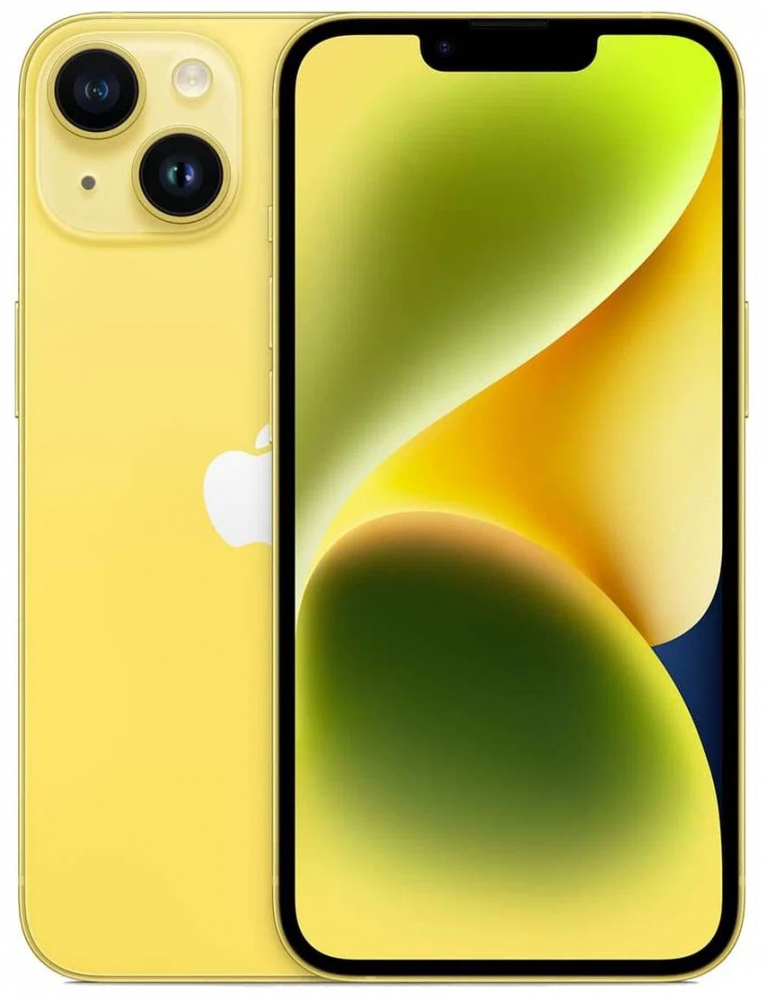 Apple iPhone 14, 128 ГБ, Желтый