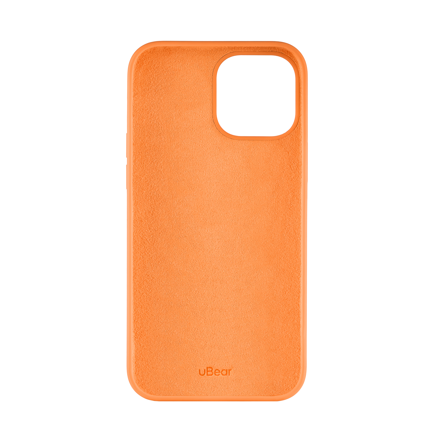 Touch Case (Liquid silicone) for iPhone 13 Pro Max. Магнитная упаковка, оранжевый