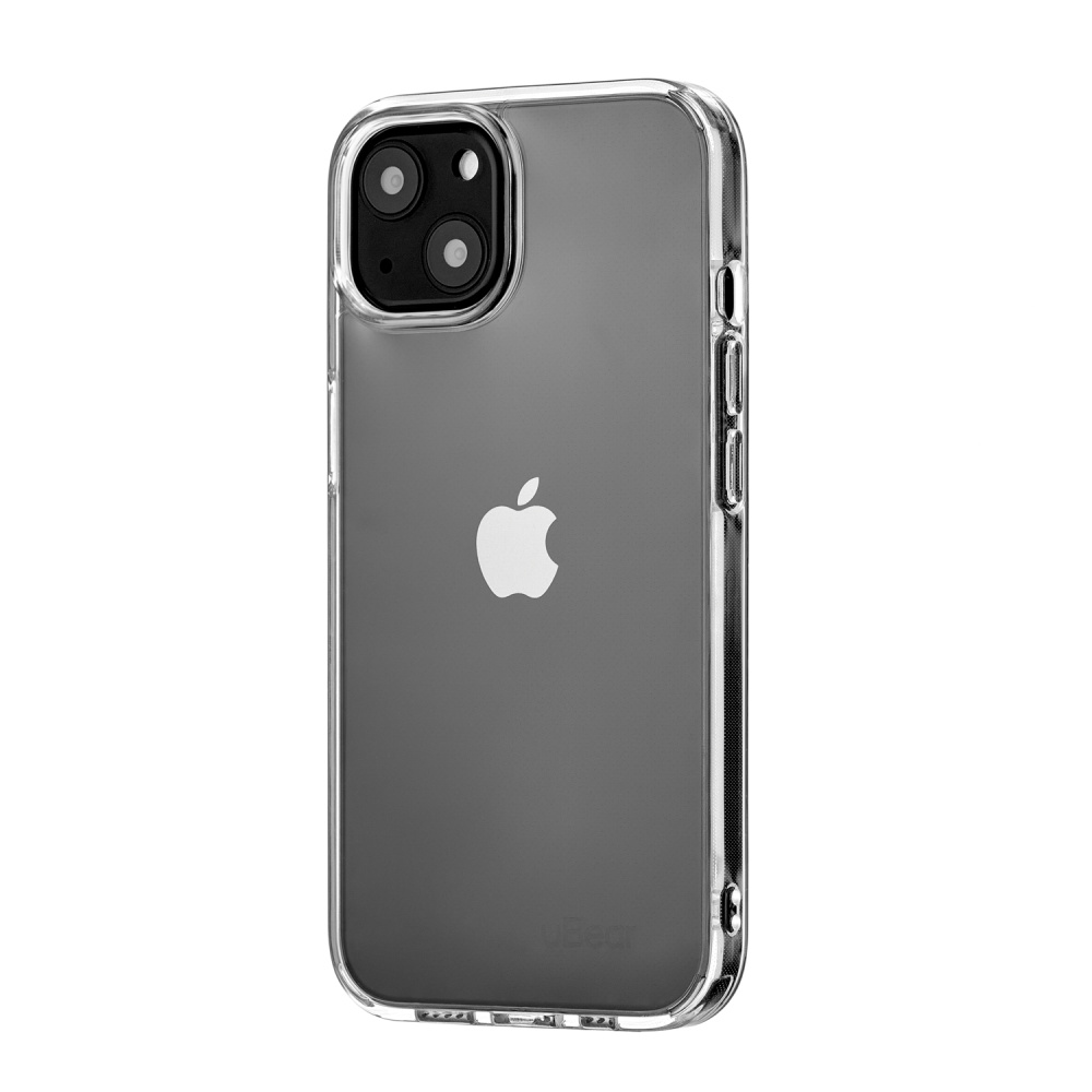 Real Case iPhone 13 transparent PC+TPU. Магнитная упаковка, прозрачный