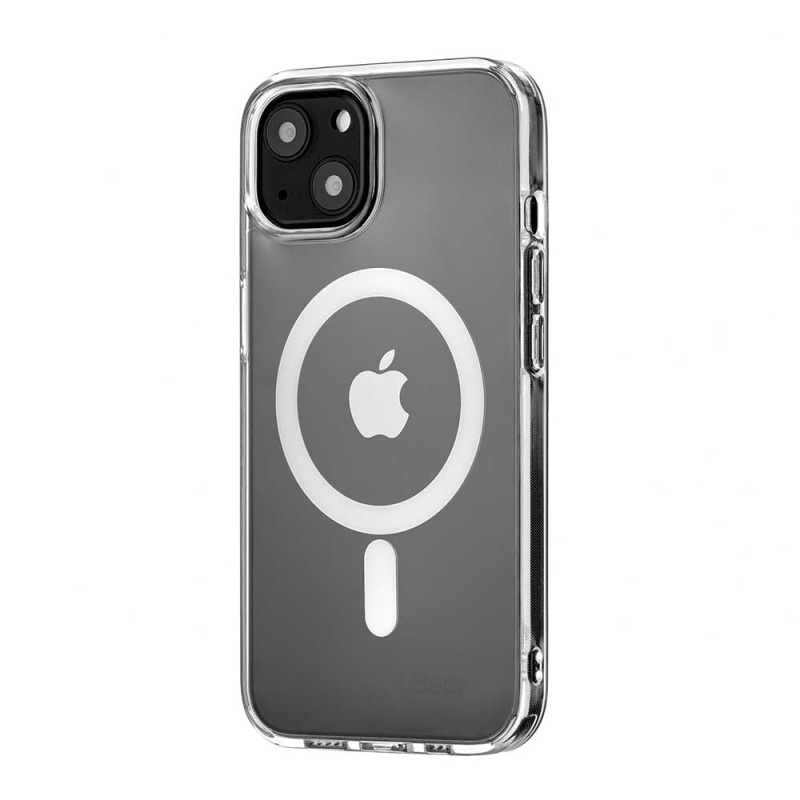 Real Mag  Case for iPhone 13  PC+TPU MagSafe Compatible. Магнитная упаковка, прозрачный