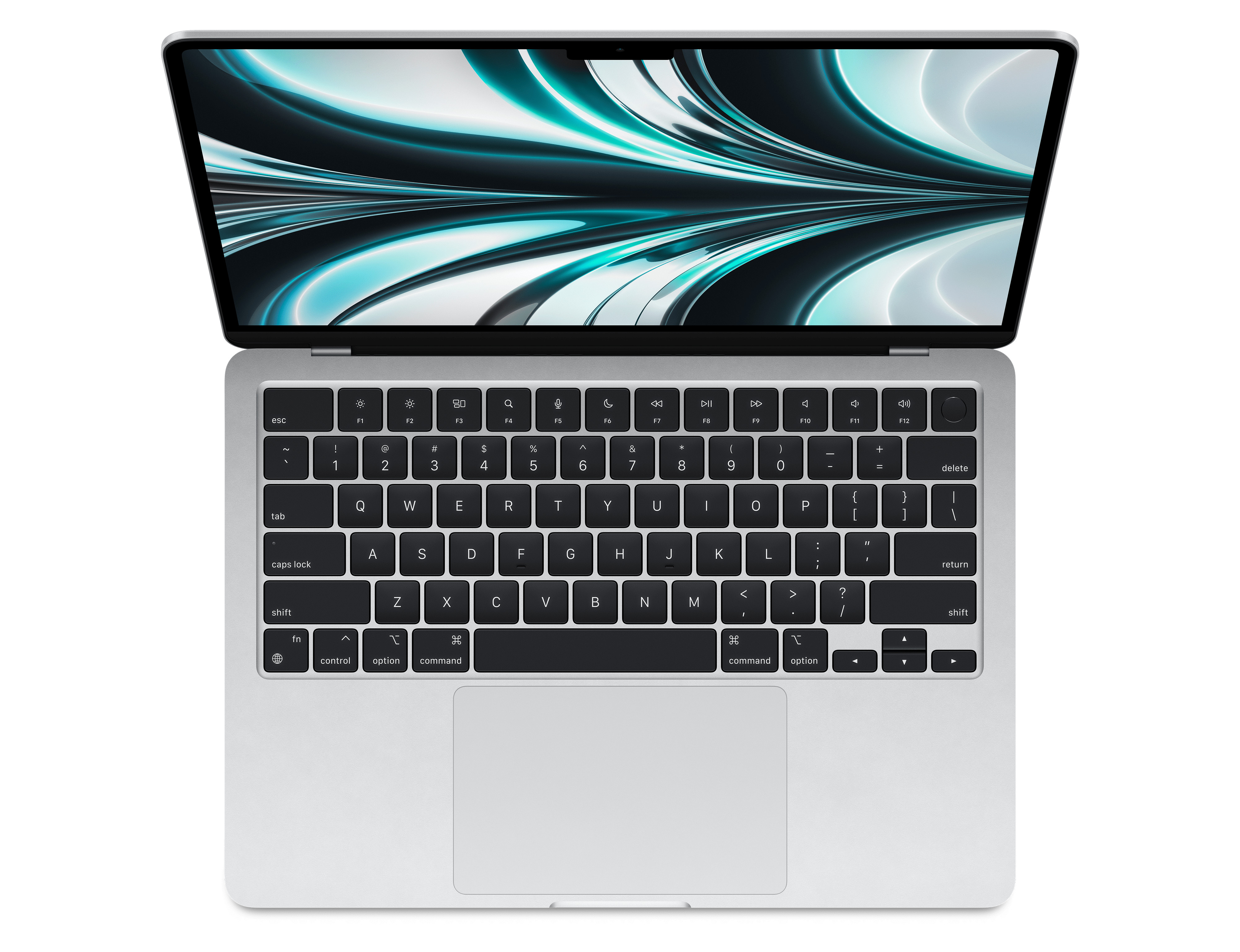 Apple MacBook Air 13” (M2, 8C / 10C, 2022), 8 ГБ, 512 ГБ SSD, Серебристый