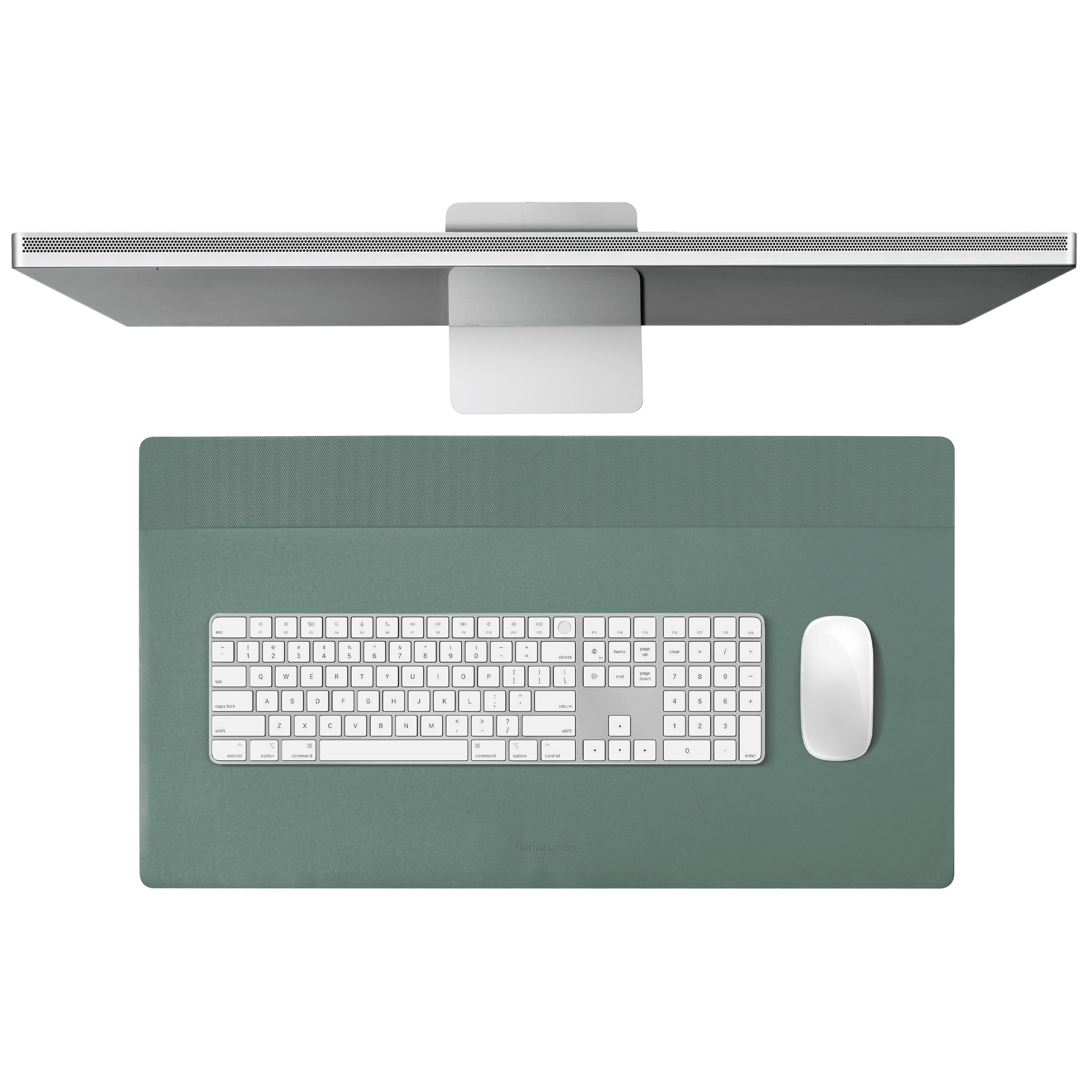 Настольный коврик DESK MAT SLATE GREEN / SAND STONE, цвет: зеленый/песчаник
