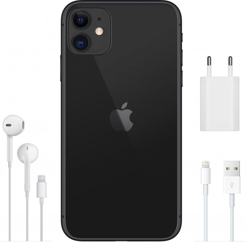 Apple iPhone 11, 128 ГБ, Черный