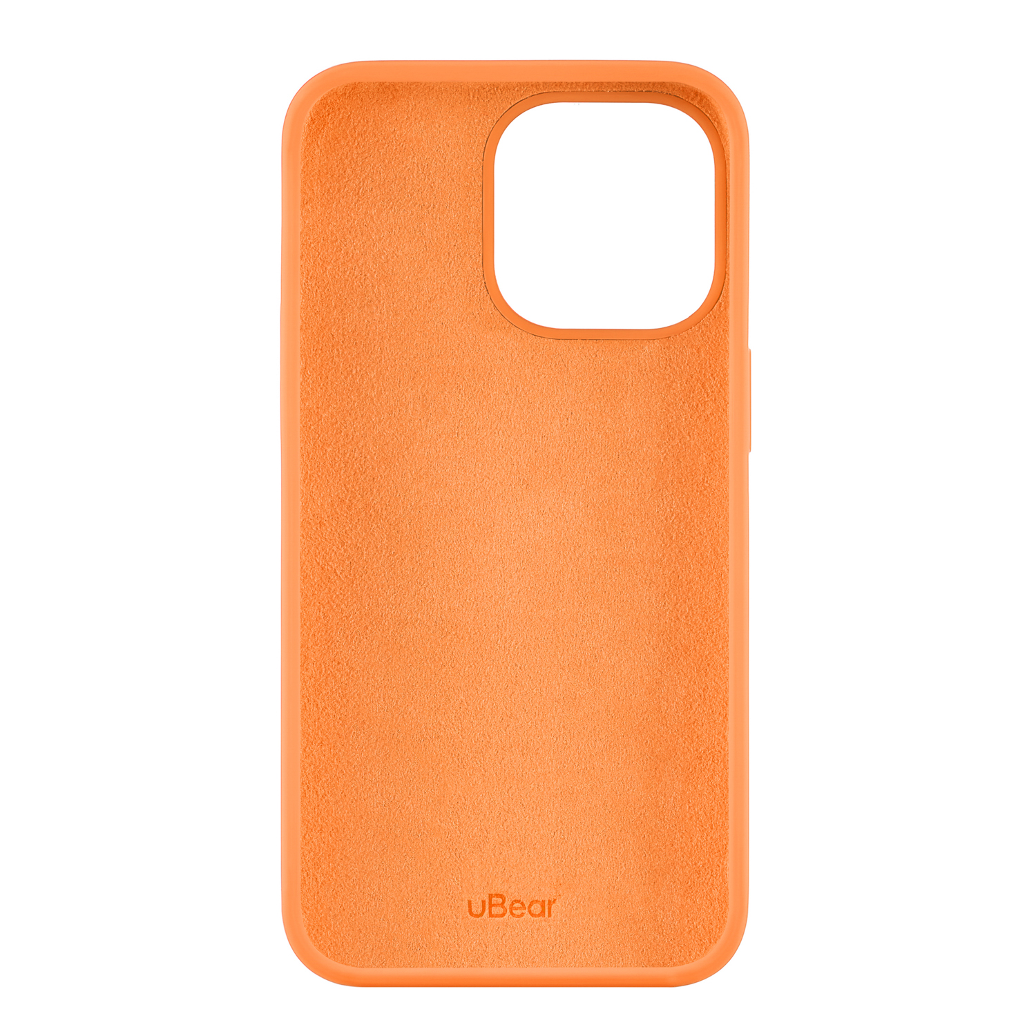Touch Case (Liquid silicone) for iPhone 13 Pro. Магнитная упаковка, оранжевый