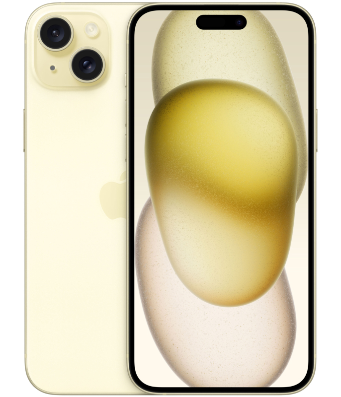 Apple iPhone 15 Plus, 128 ГБ, Желтый