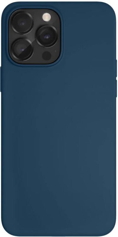 Чехол защитный &quot;vlp&quot; Silicone case для iPhone 14 ProMax, темно-синий