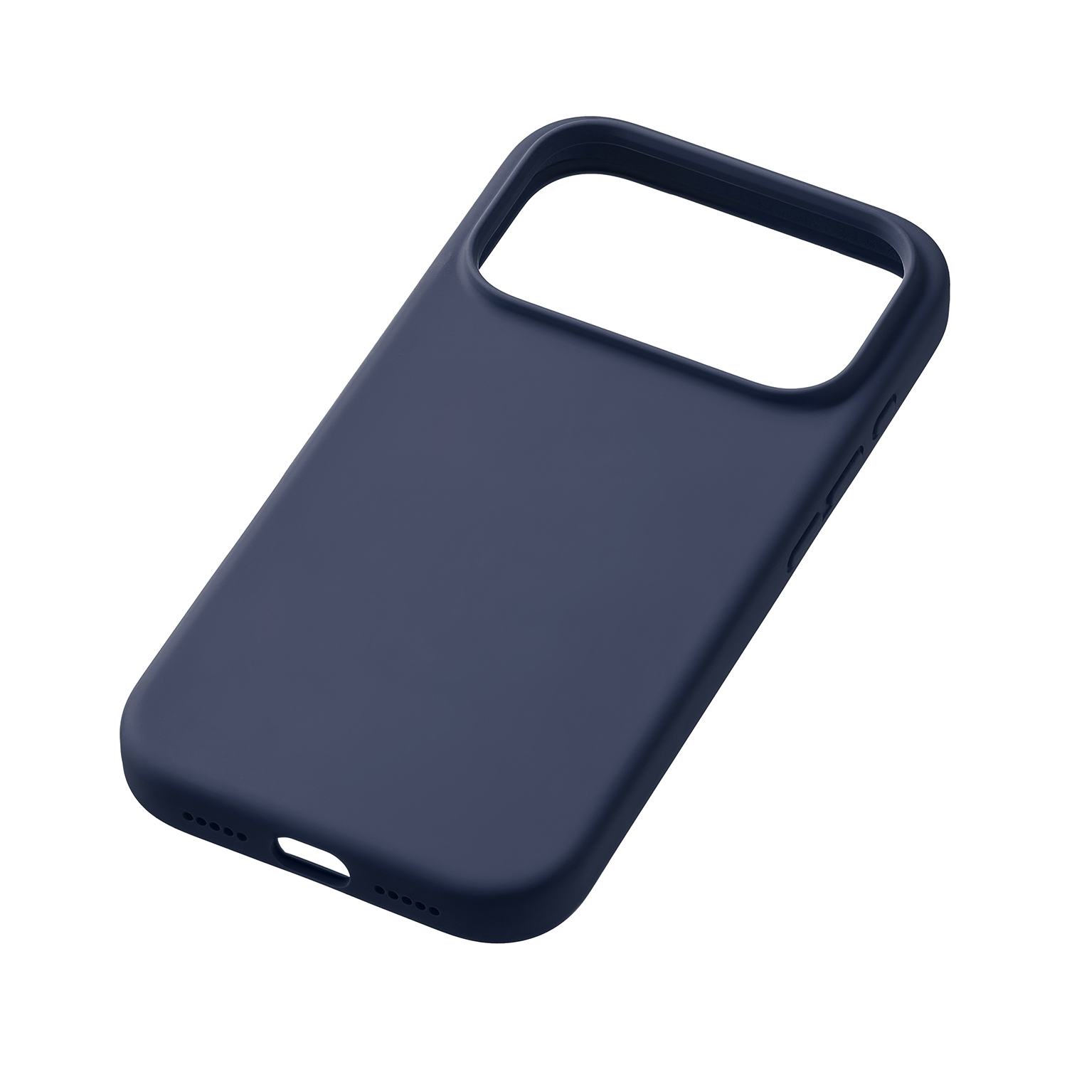 Фото Чехол защитный uBear Touch Mag Case для iPhone 17 Pro, MagSafe, темно-синий На фото изображено Чехол защитный uBear Touch Mag Case для iPhone 17 Pro, MagSafe, темно-синий