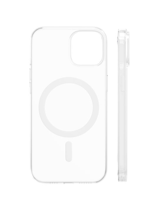 Чехол защитный "vlp" Crystal case с MagSafe для iPhone 14 Plus, прозрачный