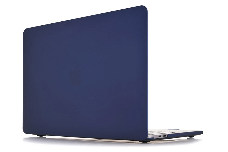 Чехол защитный VLP Plastic Case для MacBook Pro 13'' 2020, темно-синий