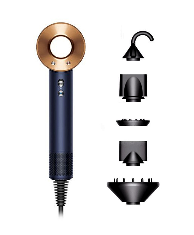 Фен Dyson Supersonic HD08, Blue/Copper