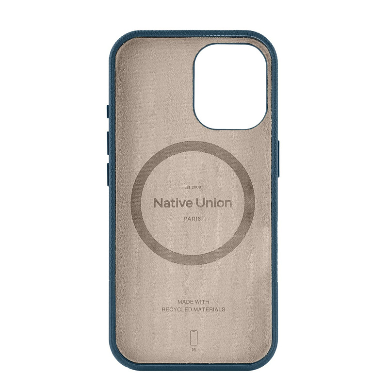 (RE)CLASSIC CASE FOR IPHONE 16 NAVY, чехол защитный для iPhone 16, цвет: синий