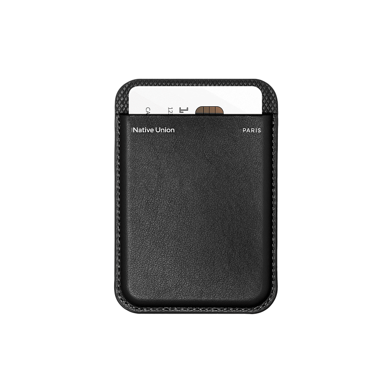 (RE)CLASSIC CARD WALLET чехол для пластиковых карт Native Union, цвет: черный