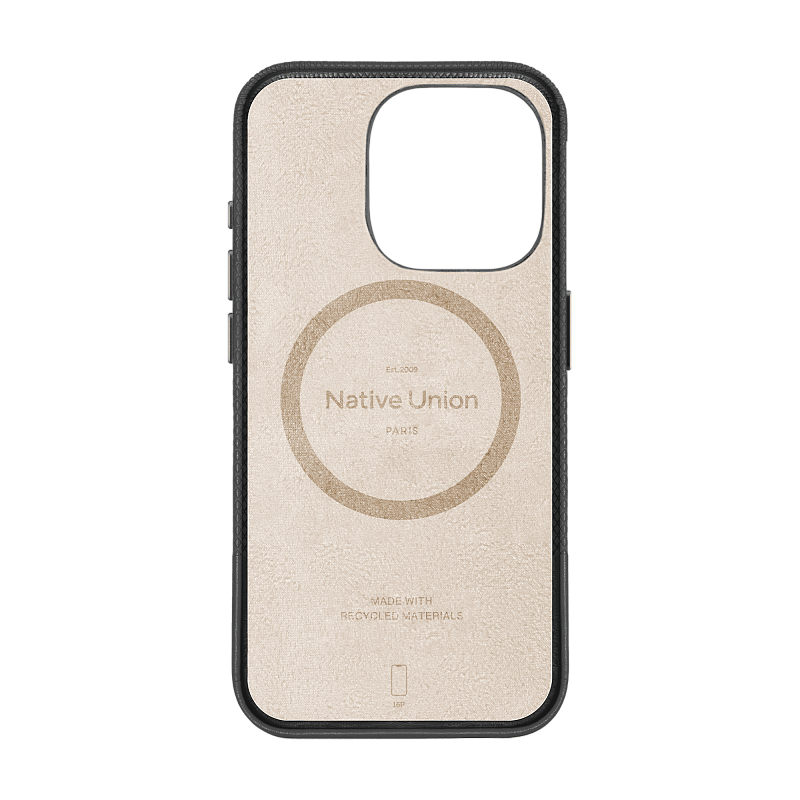 Чехол Native Union (RE)Classic Case MagSafe для iPhone 16 Pro, черный
