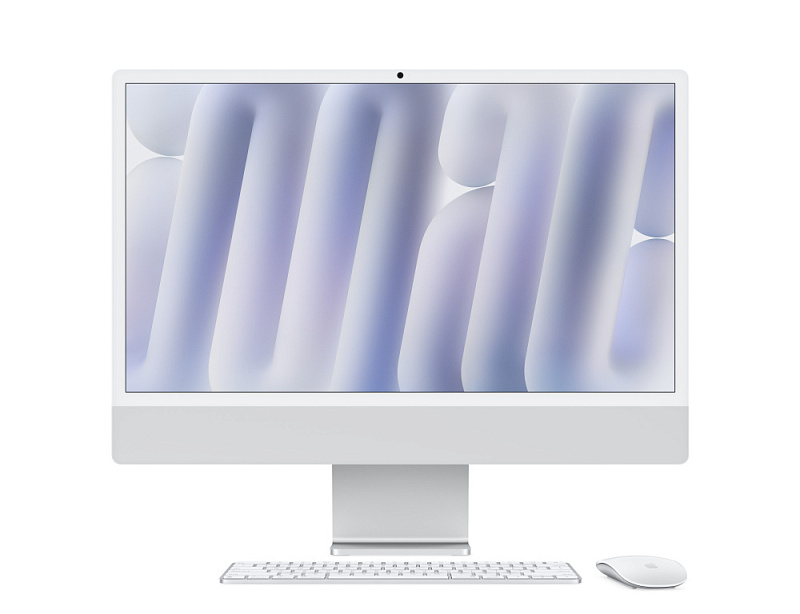 Apple iMac 24" Retina 4,5K, M4 10C / 10C, 24 ГБ, 512 ГБ, Серебристый