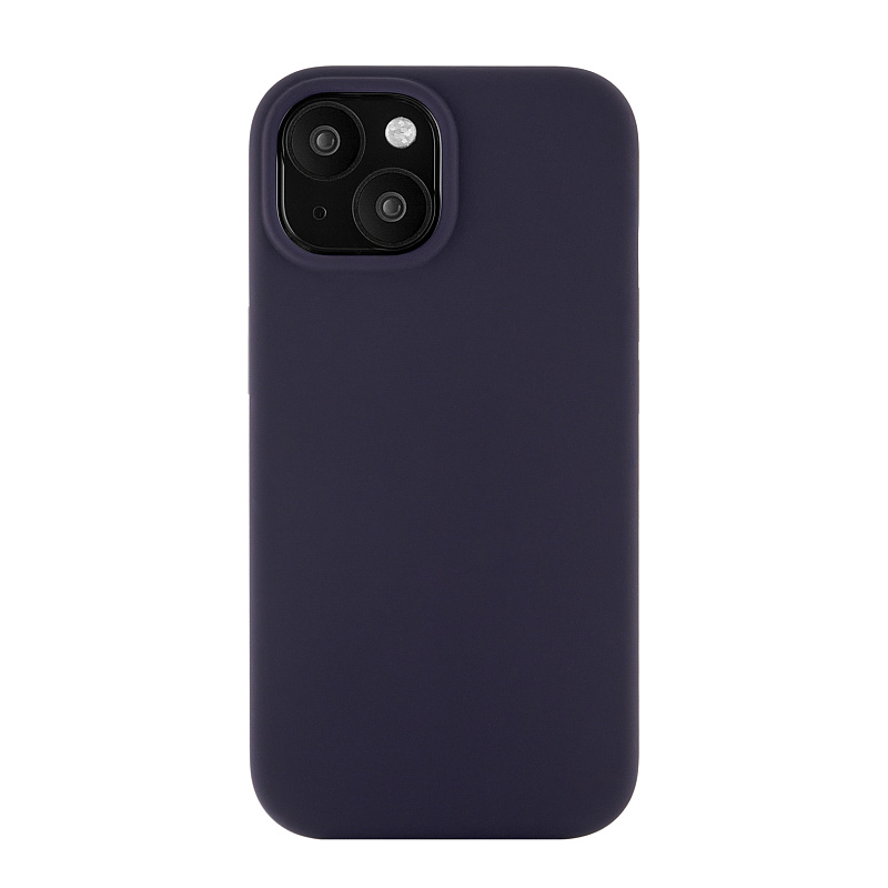 Чехол защитный uBear Touch Mag Case для iPhone 15, MagSafe совместимый, тёмно-фиолетовый