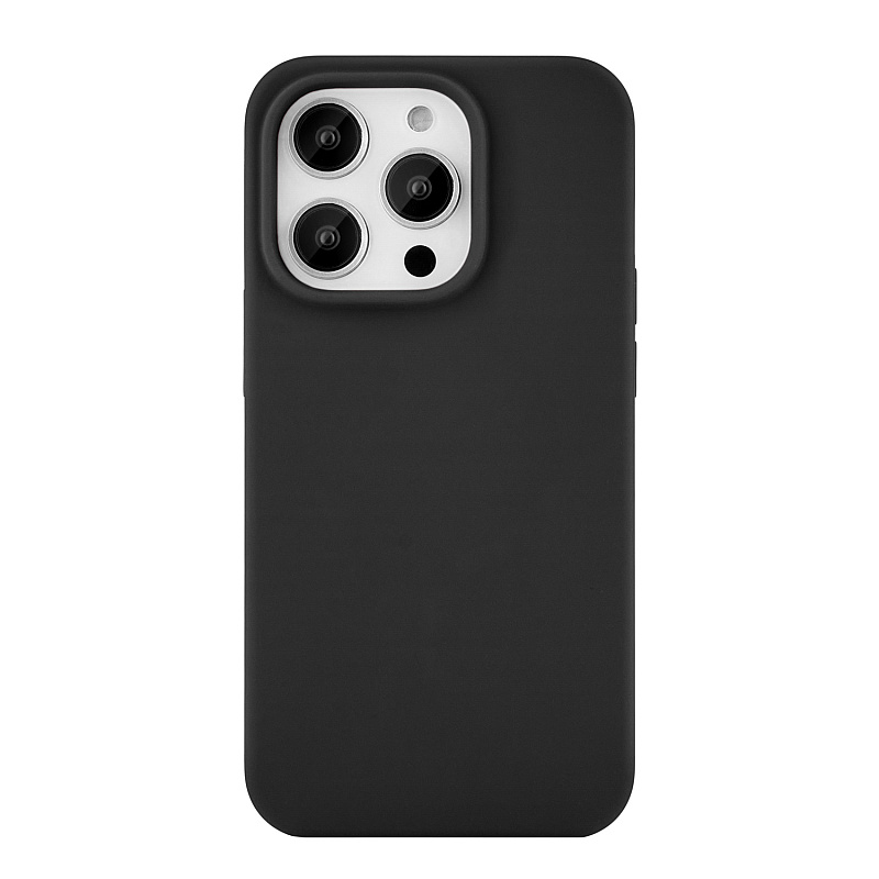 Чехол защитный uBear Touch Mag Case для  iPhone 14 Pro, MagSafe совместимый, силикон, софт-тач, чёрный