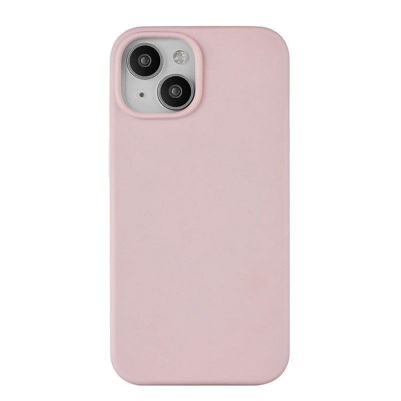 Чехол защитный uBear Touch Mag Case для iPhone 15, MagSafe совместимый, розовый